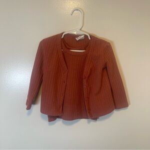 Cotton on kids tank top and cardigan bundle girls size‎ 2/3
